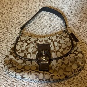 Coach Soho Signature Jacquard Women's Shoulder Bag